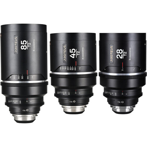 Proteus Flex 2X Bundle A: 28,45,85mm T2