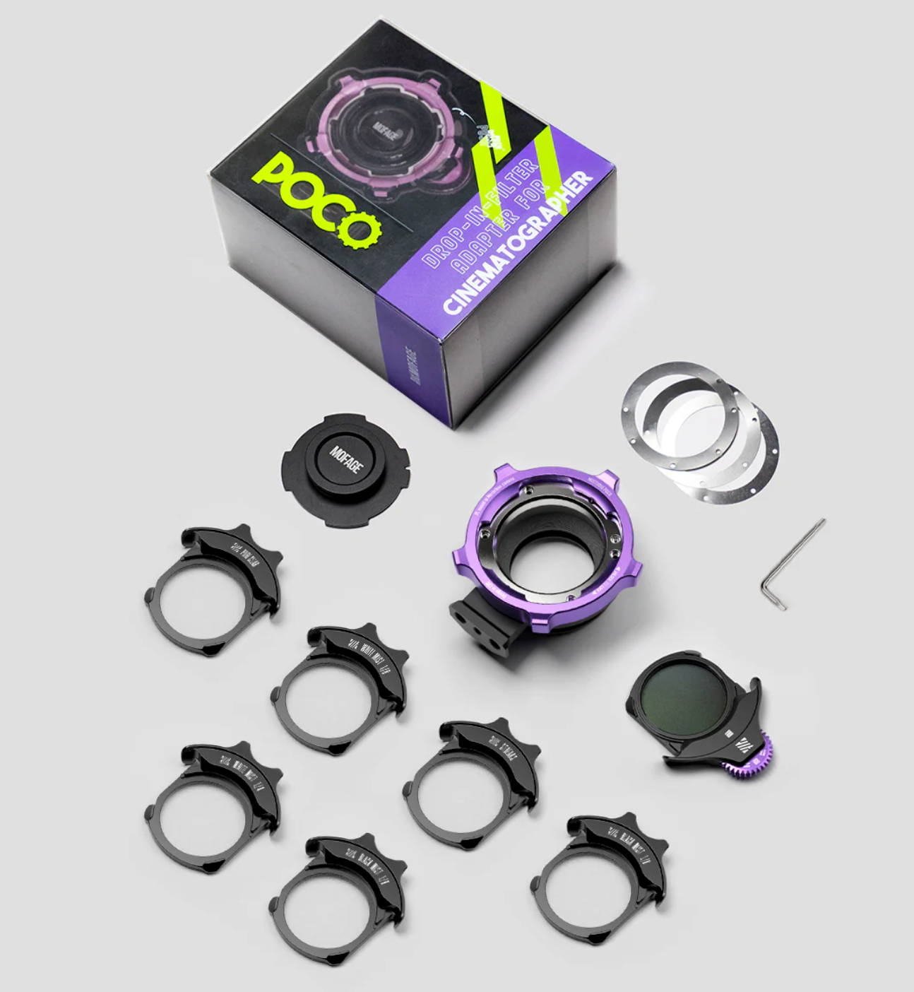POCO Drop-In Filter Adapter E/RF/L/Z Mount Kits